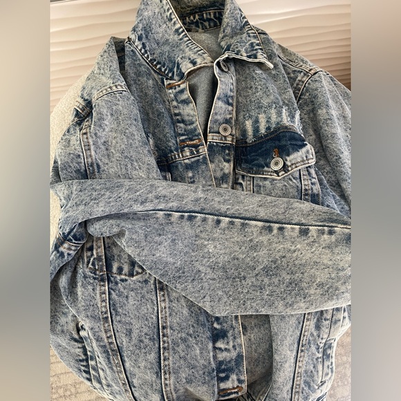 Highway Jeans Denim Oversized Jacket - Picture 5 of 5